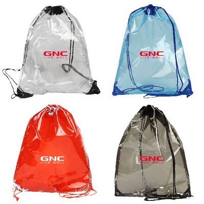 Phoenix Clear Drawstring Backpack